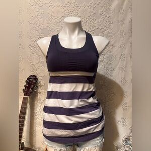 Lululemon stripped tank top